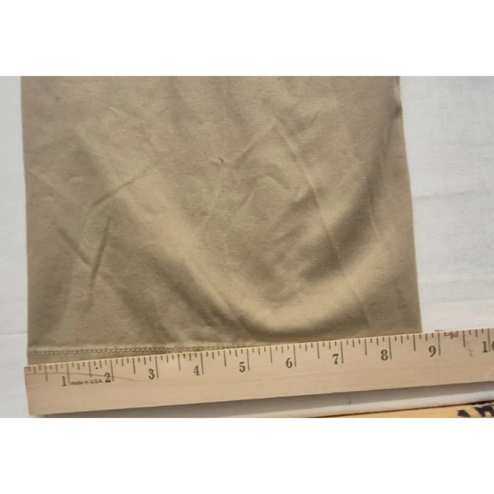 New York &‎ Company women's khaki flat front chino pants sz. 18 tall Cotton